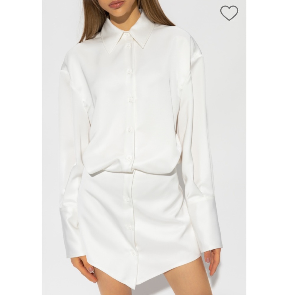 The Attico Silvye Dress in White